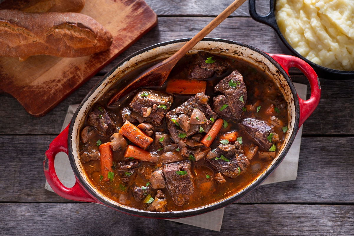 Boeuf Bourguignon Recette De Grand Mère