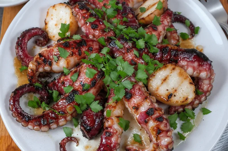 Poulpe Grillé