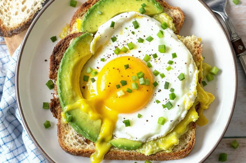 Tartine Avocat & Œuf au Plat