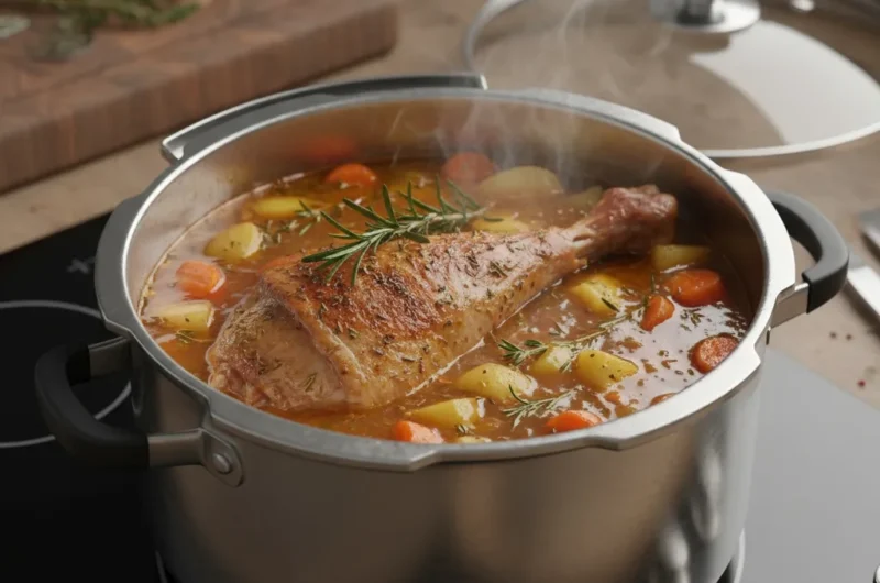Cuisse de Dinde à la Cocotte